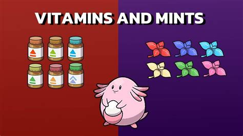 how to use vitamins pokemon.